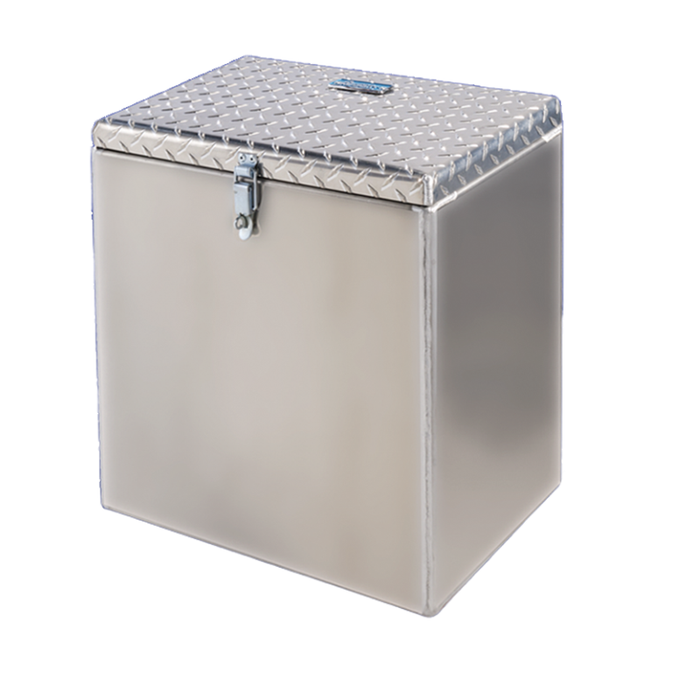 Merritt Side Fairing Box Top-Opening 18 (H) × 18 (D) × 20 (L) In Diamond Plate Door Model 255