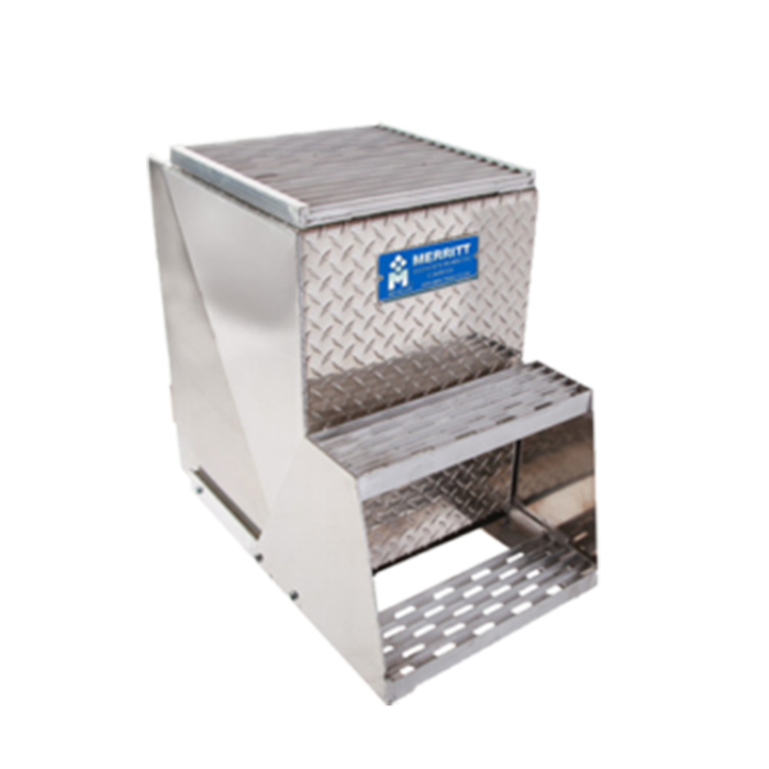 Merritt Stack Pack Battery Box 2 Battery 25 (H) × 28 (D) × 10 (L) In Vertical W/ Step Model 3561
