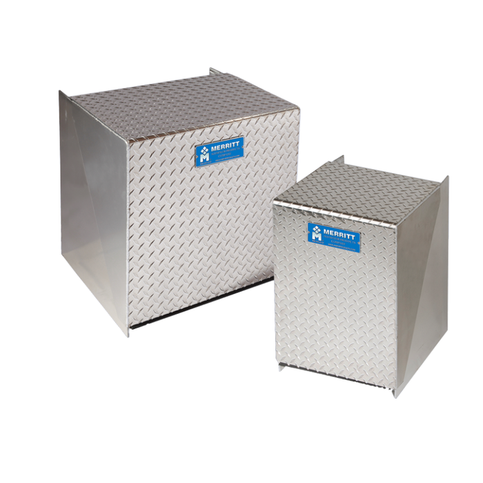 Merritt Stack Pack Battery Box 4 Battery 25 (H) × 20 (D) × 16 (L) In Vertical W/ Top Deck W/ Tie Down Kit Model 3504-1