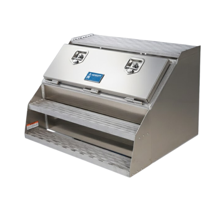 Merritt Saddle Box Top-Opening, 22 (H) × 21 (D) × 36 (L) In Smooth Finish Model 6480