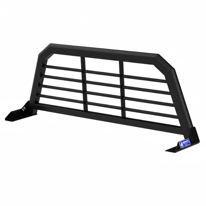 Merritt Satin Black Aluminum Headache Rack Horizontal Bar Above Cab High Select RAM Ford F-150 Model 720409-134