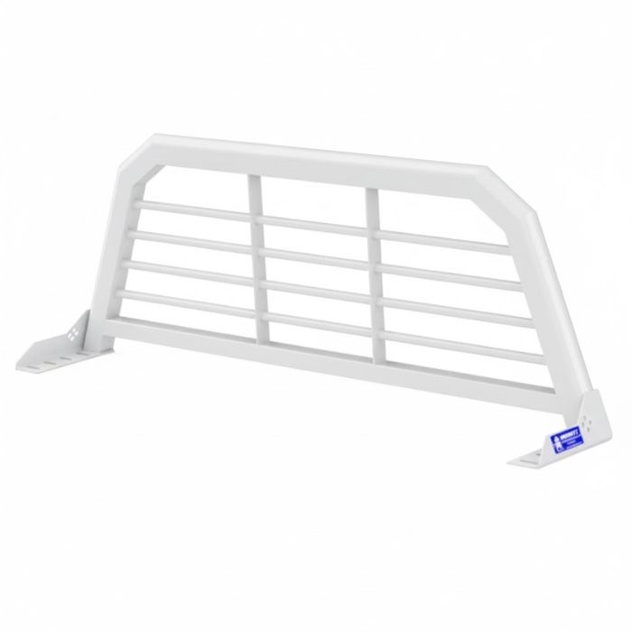 Merritt White Aluminum Headache Rack Horizontal Bar Above Cab High Select GMC Chevy 1500 Model 720407-135