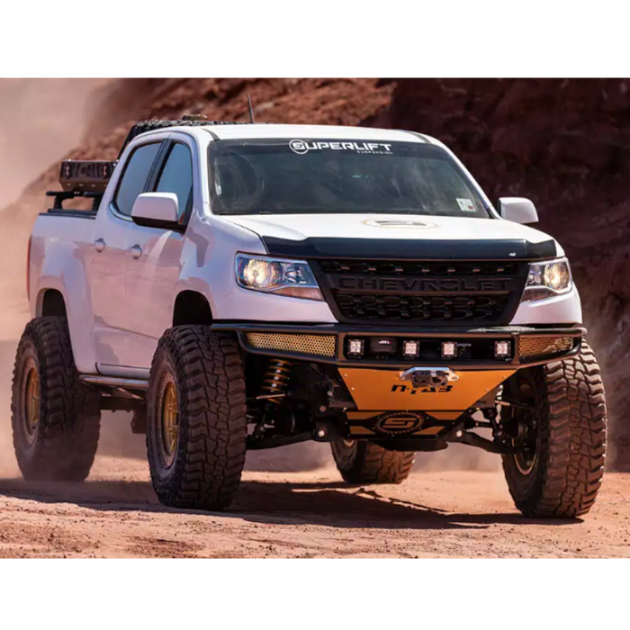 N-Fab M-RDS PreRunner Front Bumper W/ Skid Plate For Select 14-21 Tundra Gloss Black Model T141MRDS