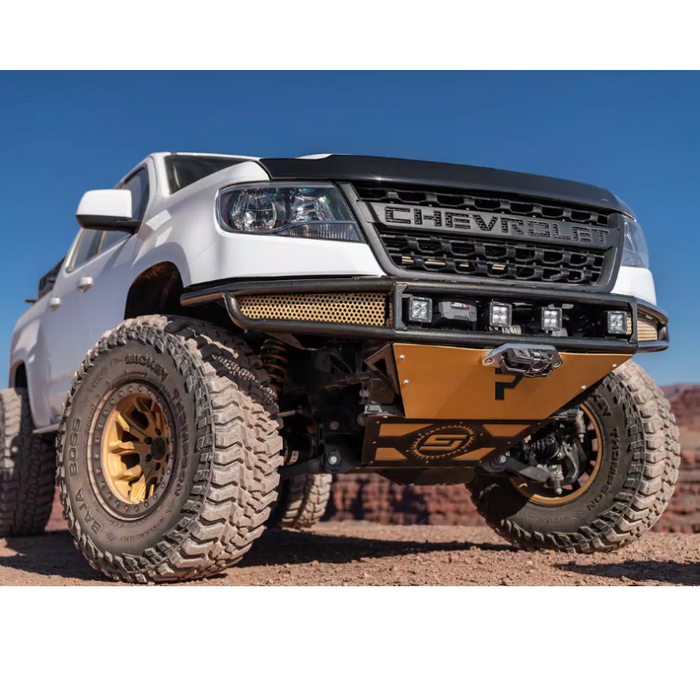 N-Fab M-RDS PreRunner Front Bumper W/Skid Plate For Select 17-22 F250/350 Textured Black Model F171MRDS-TX