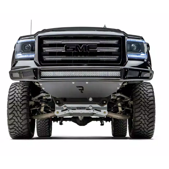 N-Fab M-RDS PreRunner Front Bumper W/Skid Plate For Select 17-22 F250/350 Textured Black Model F171MRDS-TX