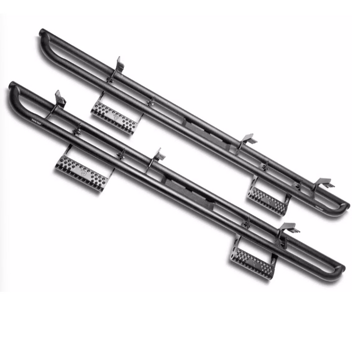 N-Fab RKR Step System Textured Black Steel Model D194RKRCCS4