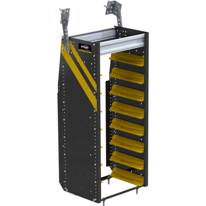 Ranger Design Partskeeper Parts Organizer Steel Storage Cabinet 16"x19.5"x44.5" - No Carry Cases Model N4-UPS00