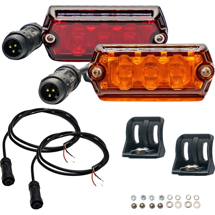 ARB NANO 2-Pack Scene Light Kit with Red/Amber Lens Model NAN412