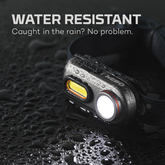 NEBO Einstein Rechargeable 400 Lumen Headlamp Model NEB-HLP-0005