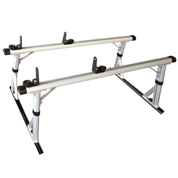 Vantech Honda Ridgeline 2017-Current (All trims) Silver Aluminum 65" Ladder Rack System Bolt-On Model P3319S