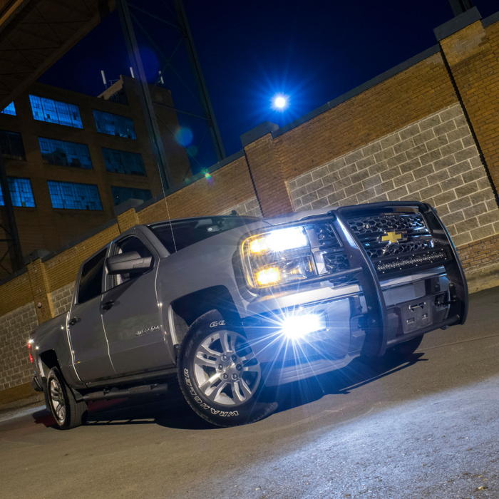 ARIES Pro Series Black Steel Grille Guard, Fits Select Chevrolet Silverado 1500 Model P4091