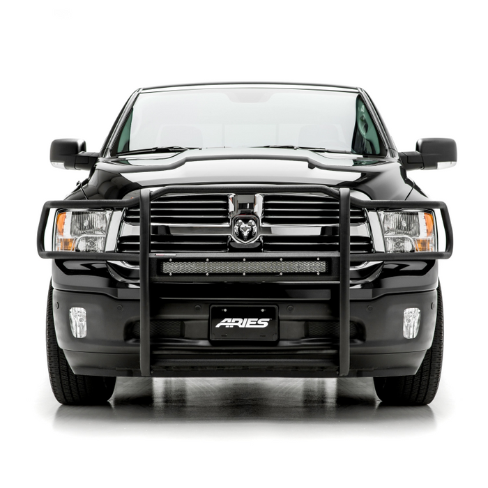ARIES Pro Series Black Steel Grille Guard, Select Dodge, Ram 1500 Model P5058