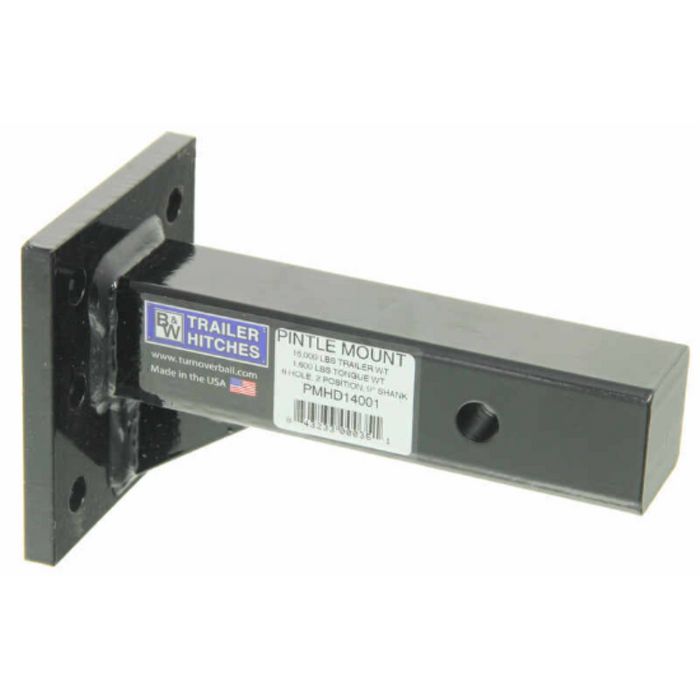 B&W Trailer Hitches Pintle Mount 16K 6 Hole Model PMHD14001