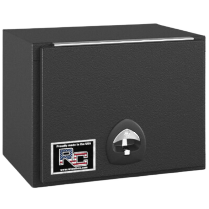 RC Industries Top Mount Tool Box P-Series 30x24x24 .125 Smooth Aluminum Textured Matte Black Model PX302424.XB