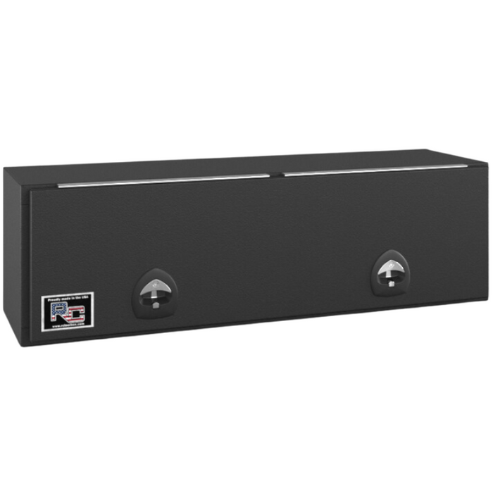RC Industries Top Mount Tool Box P-Series 60x24x24 Steel Textured Matte Black Model PM602424.S