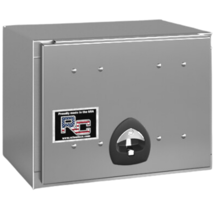 RC Industries Top Mount Tool Box P-Series 24x24x24 Smooth Aluminum Box With Stainless Steel Door Model PX242424.K