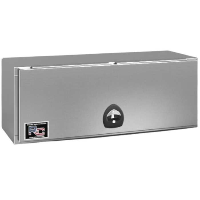 RC Industries Top Mount Tool Box P-Series 48x18x18 .125 Smooth Aluminum Mill Finish Model PX481818.X