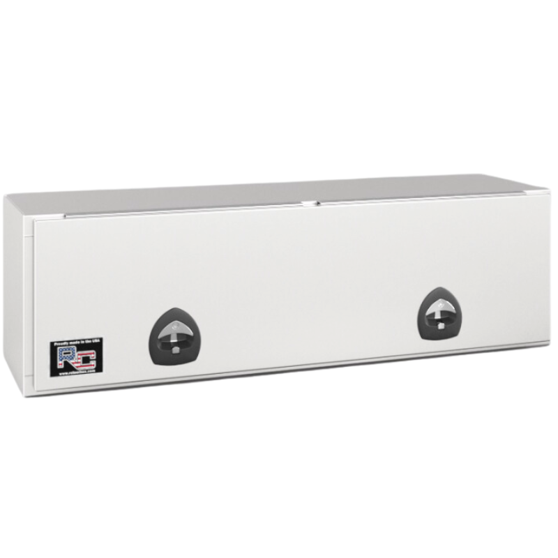 RC Industries Top Mount Tool Box P-Series 60x18x18 Steel Gloss White M ...