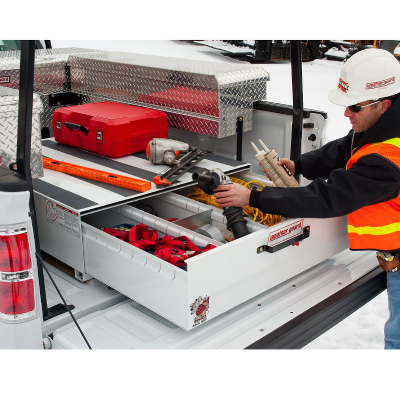 Weather Guard Pack Rat 3383 Bed Drawer Box Pull Out Storage Unit