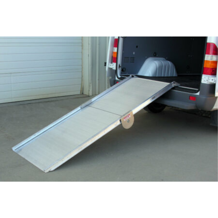 Stowable Ramp Link Manufacturing LS50 Series Heavy-Duty Portable Aluminum Portable R ...