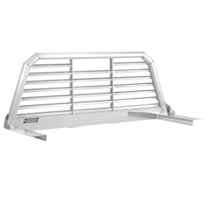 ProTech Headache Rack - 20+ Chevy Silverado Hd/Gmc Sierra Hd, Louver 36Leg Bright Aluminum Model 57-6479-36