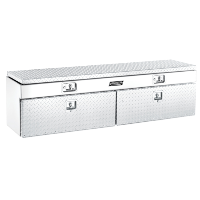 美品 Frontier Hotel BOXセット オールドデック Protech Flatbed Top Mount Contractor Box - 2Drop/1Top 20Hx18Dx96L