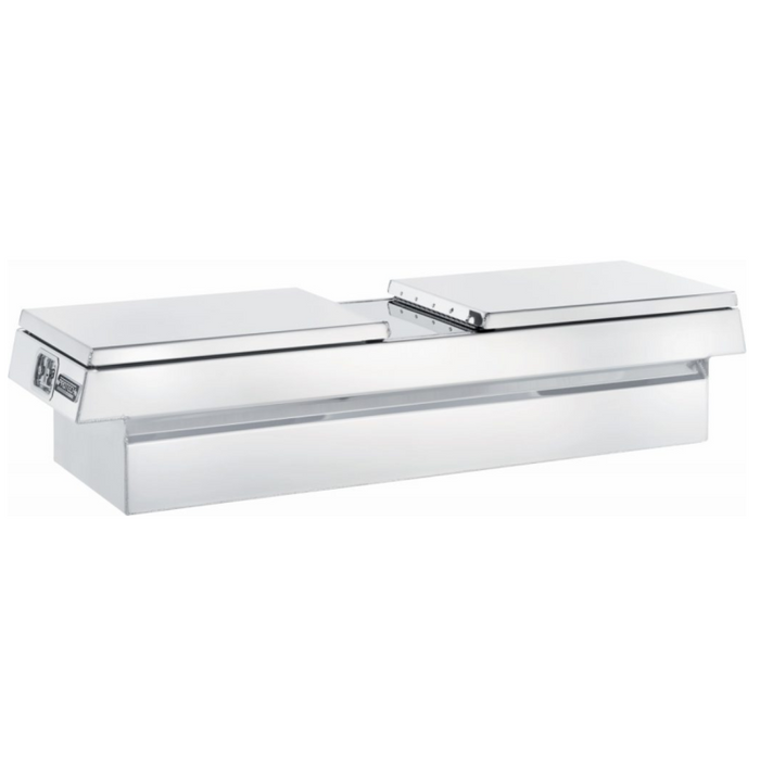 ProTech Crossover 20X28X74 Gull Wing Box Smooth Lid Bright Aluminum Standard Profile Includes Tray Model 54-6024-28