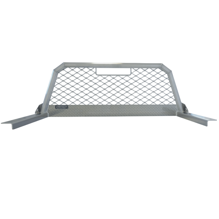 ProTech Headache Rack - 17+ Ford Sd, Mesh 24Leg Bright Aluminum Model 57-6840-24