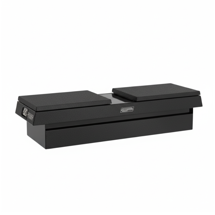ProTech Crossover 20X20X74 Gull Wing Box Smooth Lid Textured Black Standard Profile Includes Tray Model 54-6024-TB