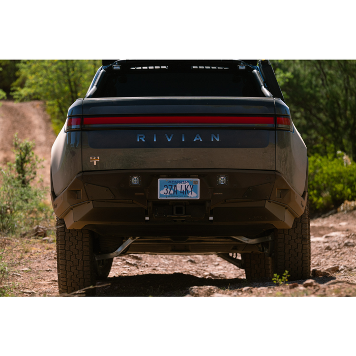 Rago Fabrication 2022-2025 Rivian R1T Rear Bumper Model R9402312801NA