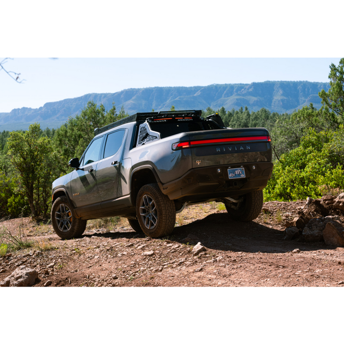 Rago Fabrication 2022-2025 Rivian R1T Rear Bumper Model R9402312801NA