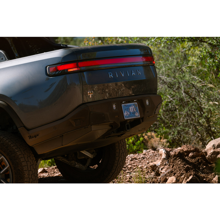 Rago Fabrication 2022-2025 Rivian R1T Rear Bumper Model R9402312801NA