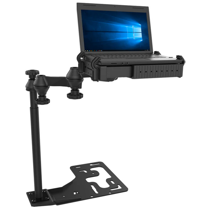 Ram Mounts No Drill Laptop Mount for Heavy Duty Trucks Model RAM-VB-168-SW1