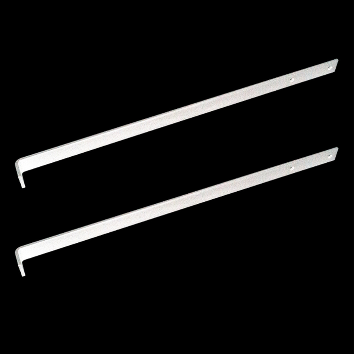 RC Industries Top Mount Tool Box Mounting Brackets White RC003D