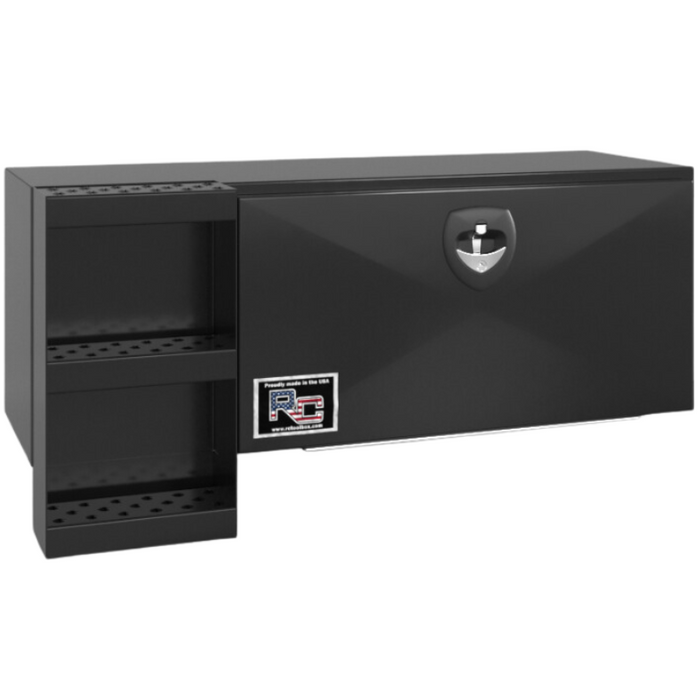 RC Industries D-Series Steel Underbody Box 48x18x18 With Step Gloss Black Roadside Model DM481818.SG
