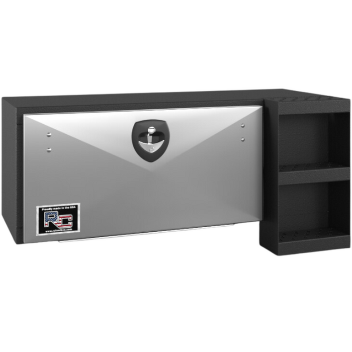 RC Industries D-Series Steel Underbody Box 60x18x18 With Step Stainless Steel Door Curbside Model DM601818.KC