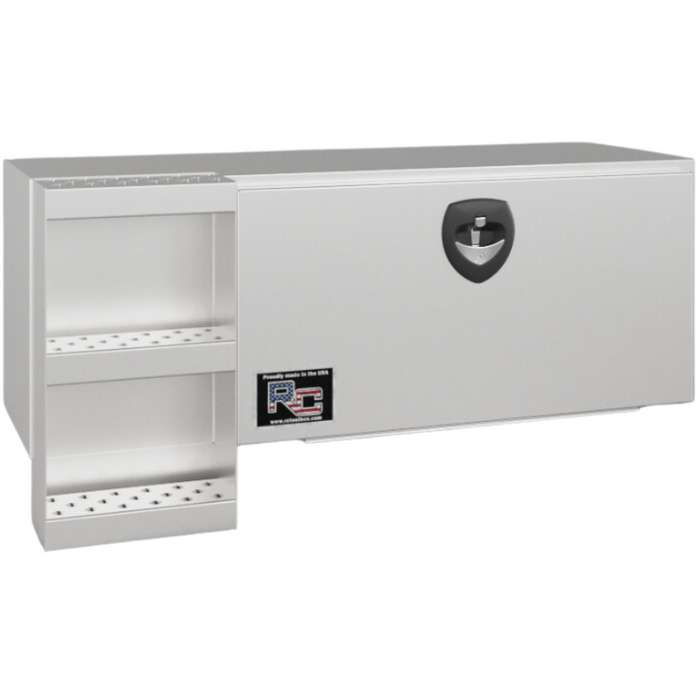 RC Industries D-Series Steel Underbody Box 60x24x24 With Step Gloss White Roadside Model DM602424.SD