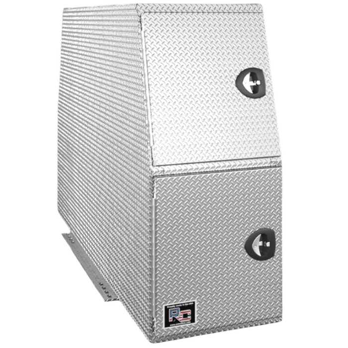 RC Industries L-Series 82x46x24 Flat Bottom Backpack Box Storage Pack Diamond Tread Aluminum Model LU824624.UAS