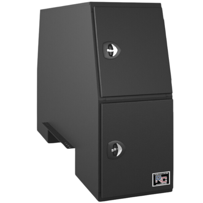 RC Industries R-Series 94x58x24 Steel Notched Bottom Backpack Box Storage Pack Textured Matte Black Model RM945824.MAS