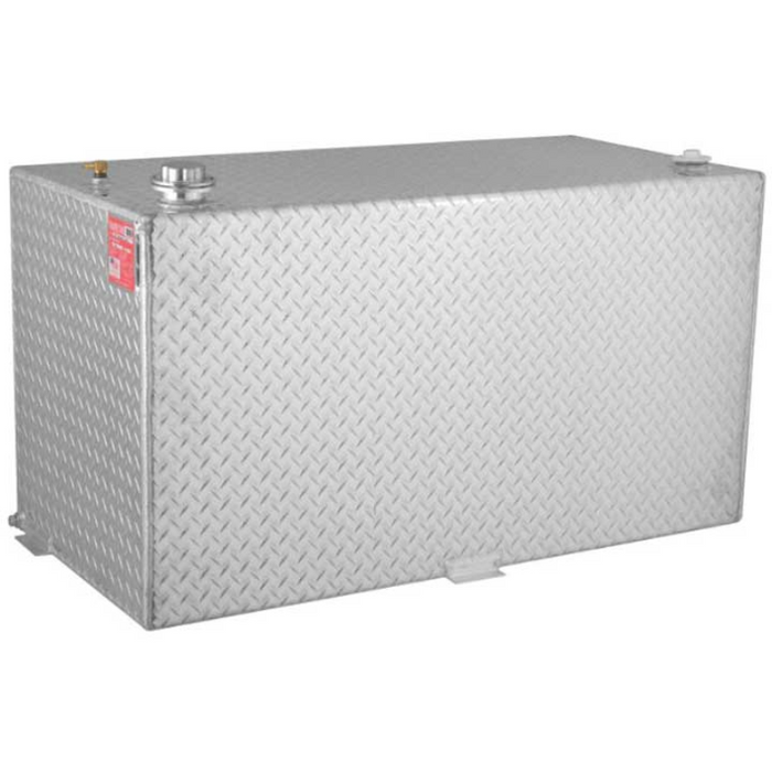 RDS 113 Gallon Rectangular Transfer Tank Bright Aluminum 48X23.75X26 M ...
