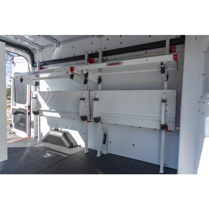 Weather Guard Rigid Flooring with Sills Ford Transit 130" Wheelbase Model RFFT30-5-01