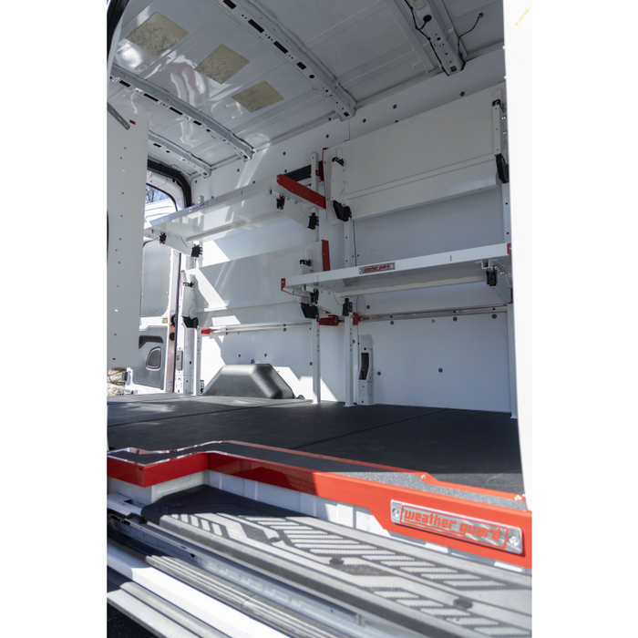 Weather Guard Rigid Flooring with Sills Ford Transit 130" Wheelbase Model RFFT30-5-01