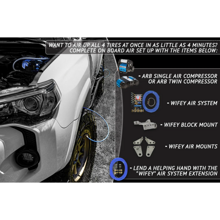 Rago Fabrication The "Wifey" Air System Model R70FTWIFEYAIRSYSTEM