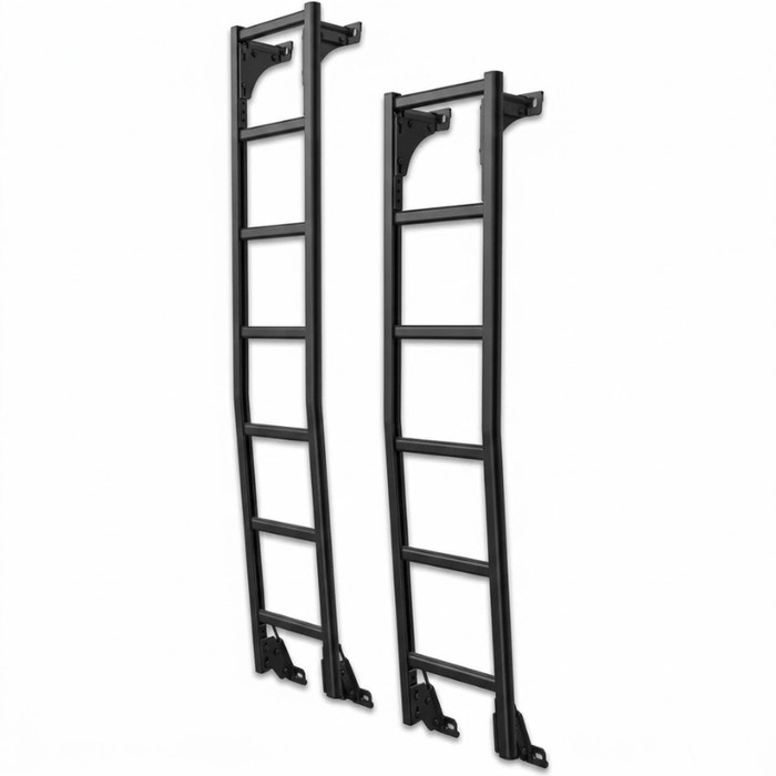Prime Design Black Access Ladder Rear Door For Sprinter-Crafter Low Roof Model AAL-8004-BLK