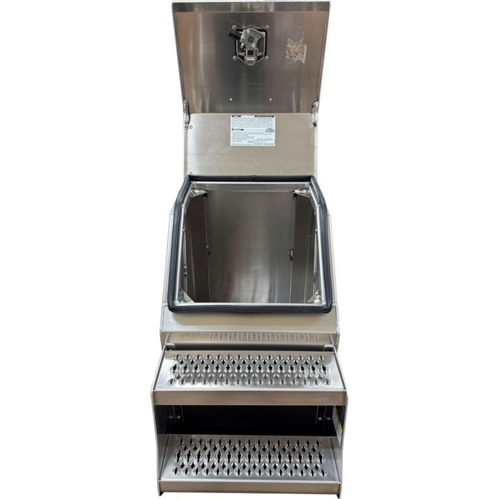 ATB Step Saddle Box 25"H x 28"D x 24"W Swing Up Door Model A-SB51S-262824T-S