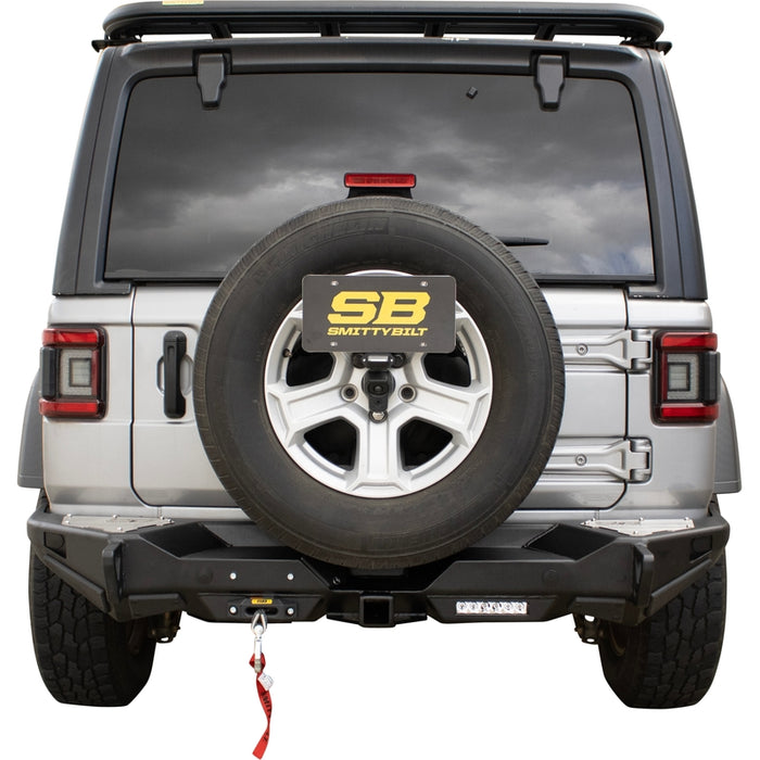 Smittybilt XRC Gen 3 Rear Winch Bumper – Textured Black (18+ JL/JLU) – 77868 Model 77868