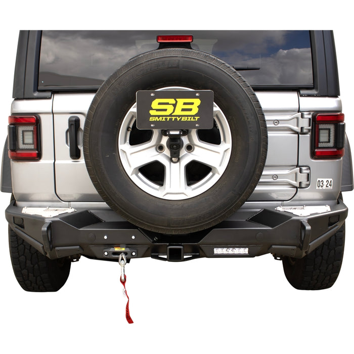 Smittybilt XRC Gen 3 Rear Winch Bumper – Textured Black (18+ JL/JLU) – 77868 Model 77868