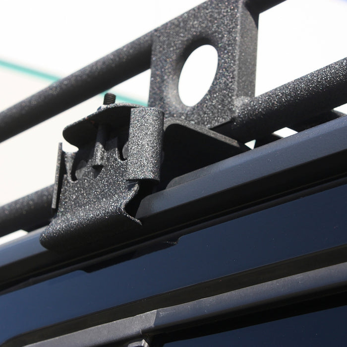 Smittybilt Defender Rack Mount Kit - Black (07-18 Jeep Wrangler JKU) Model DS31-4