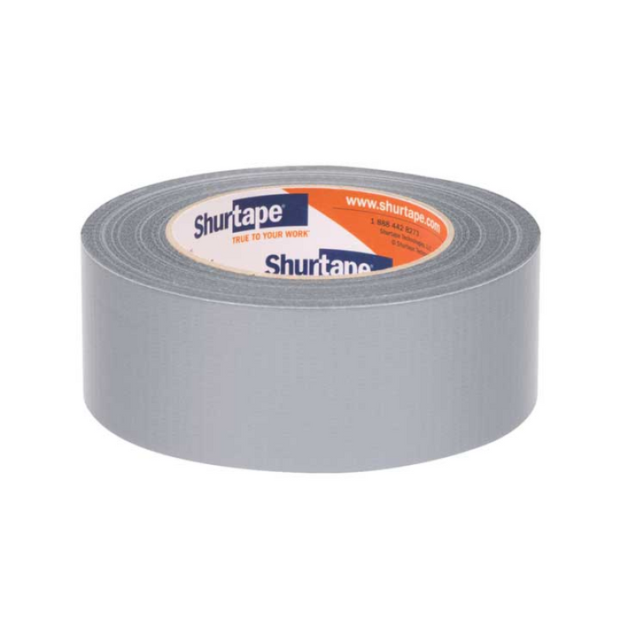 Shurtape Technologies LLC Duck Pro PC 6 Economy Grade, Co-Extruded Cloth Duct Tape, Silver, 1-7/8 in X 60 ydsQTY of 24 Model 105449