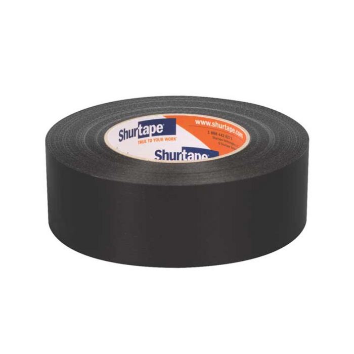 Shurtape Technologies LLC Duck Pro By Shurtape PC 9 Contractor Grade Co-Extruded Duct Tape - Black - 9.0 Mils - 1-7/8 in X 60 yds QTY of 24 Model 105462